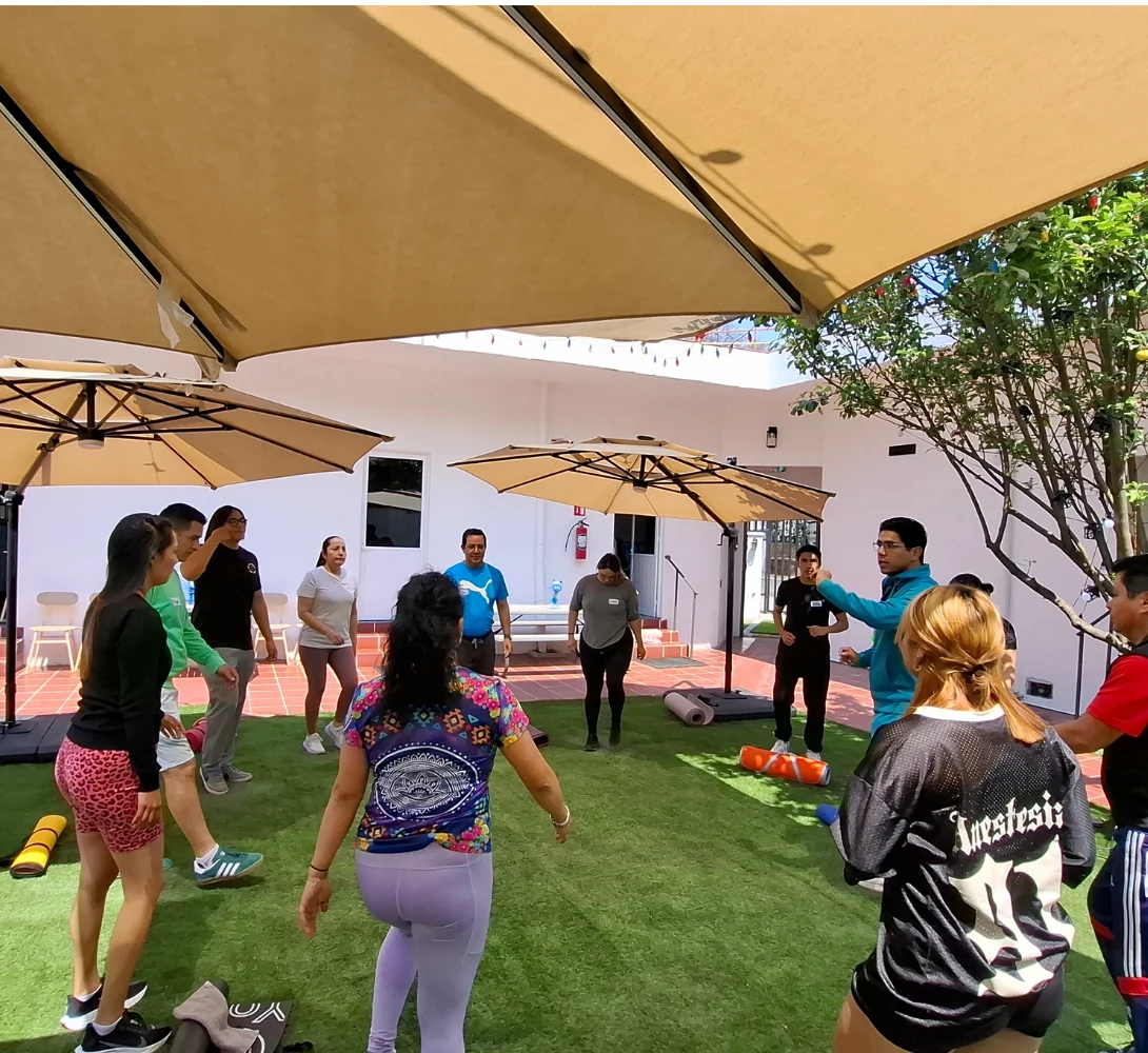 Actividad grupal de movilidad