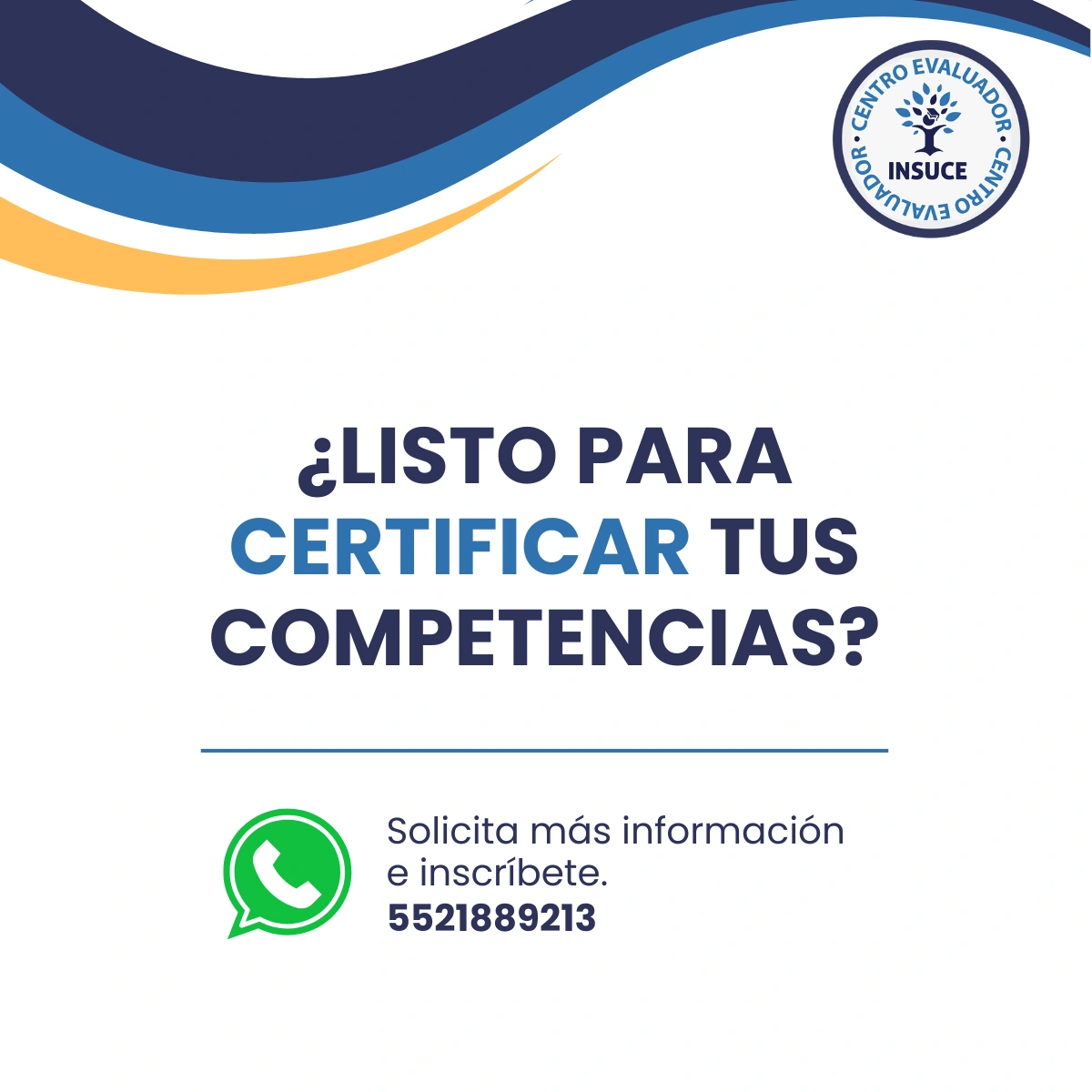 Siguiente paso después de la certificación